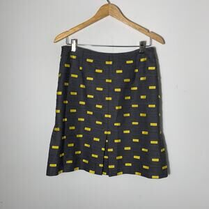 Womens Per Se Skirt Gray Size 8 EUC!